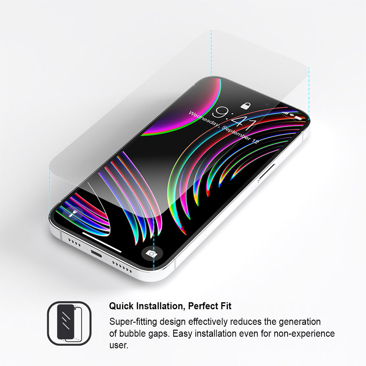 Power Support JTLEGEND Titanguard Glass Screen Protector for iPhone 15 Series (2023)
