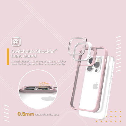 Power Support JTLEGEND Hybrid Cushion DX Case for iPhone 14 Pro Max 6.7" (2022), Customizable Camera Protection Ring
