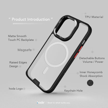 Hoda Rough Case with MagSafe for iPhone 15 Pro Max 6.7" (2023) - Matte