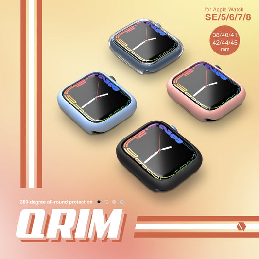 JTLEGEND QRIM Apple Watch Touch Sensitive Durable Protection Case for Apple Watch 41mm / 45mm