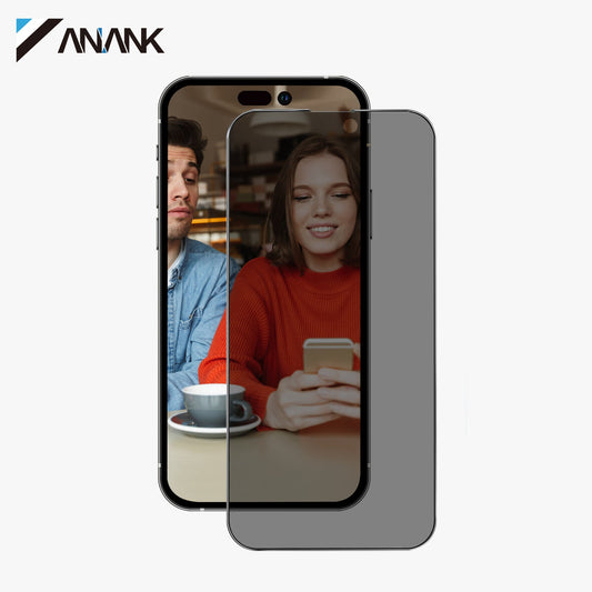 ANANK 2.5D 180° Privacy with 26° Angle Tempered Glass for Apple iPhone 17 Series (2025)