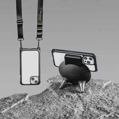 MAGEASY Odyssey M + Strap Case with MagSafe for iPhone 15 Series (2023)