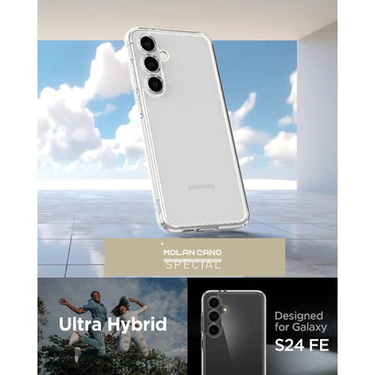 MERCURY GOOSPERY Jelly Ultra Hybrid Case for Samsung Galaxy S24 FE (2024) - Clear