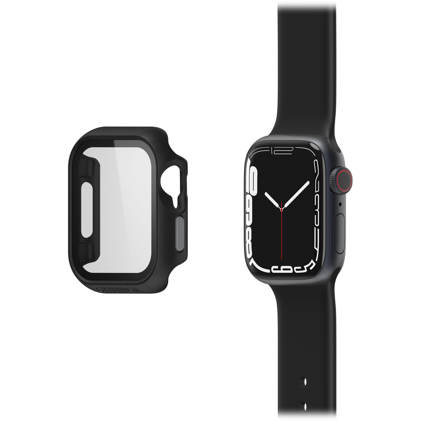 OtterBox Eclipse Watch Bumper With Screen Protection for Apple Watch Series 10 (2024) - Black