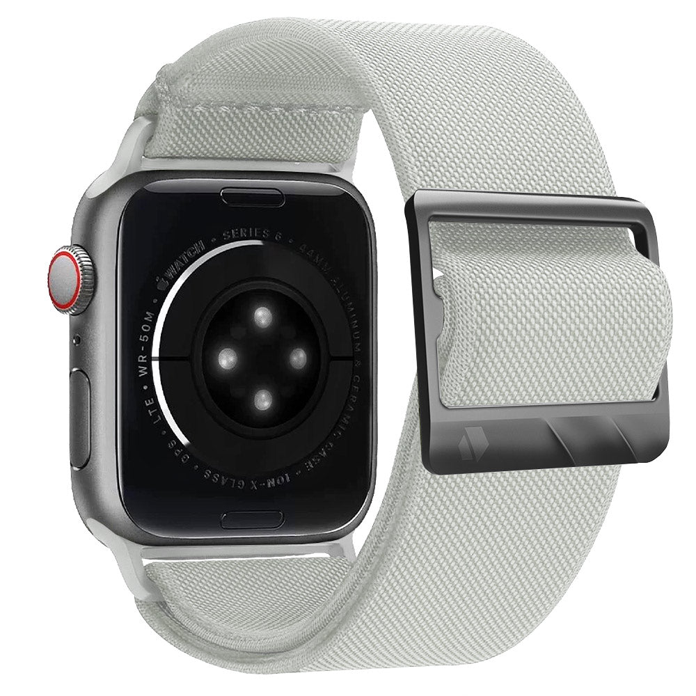 Power Support JTLEGEND Flex Elastic Stress Reduction Watch Strap for Apple Watch, Washable Durable Lightweight Easy To Wear Band