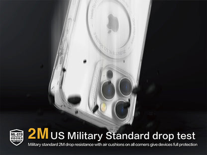 JTLEGEND Hybrid Cushion DX Pro MAG Pro MagSafe Case for iPhone 14 Pro Max 6.7" (2022), Navy Blue