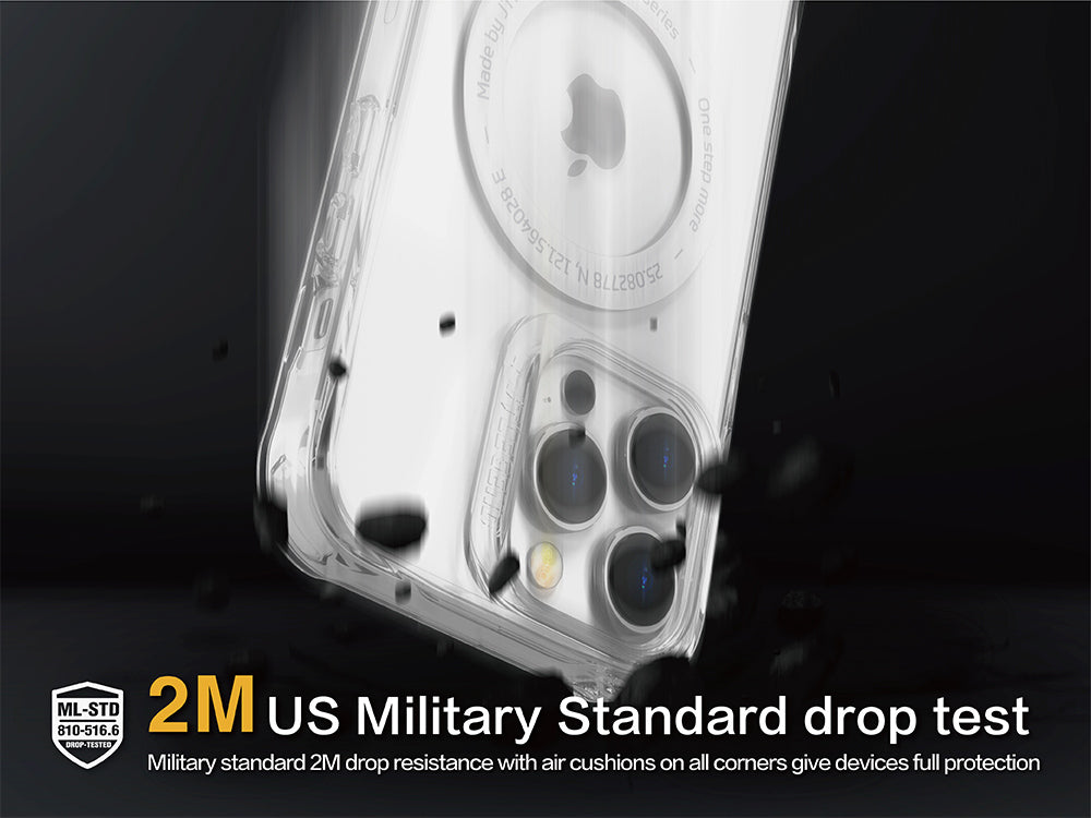 JTLEGEND Hybrid Cushion DX MAG MagSafe Case for iPhone 14 6.1" (2022), Purple