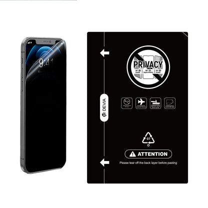 Devia Intelligent Privacy Protective Front Film For Smartphone, Clear