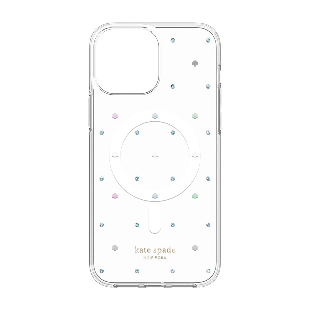 Kate Spade Magsafe Case for iPhone 12/13 Pro Max 6.7" (2020/2021), Champagne Ombre Glitter