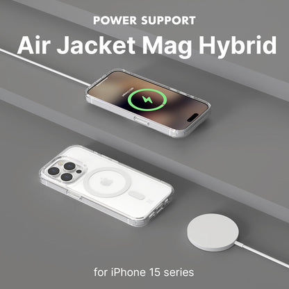 Power Support Air Jacket Mag Hybrid Case with MagSafe for iPhone 15 Series (2023)