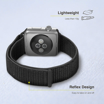 Power Support JTLEGEND Grense Sport Watch Band for Apple Watch, Washable Durable Lightweight Easy To Wear Strap