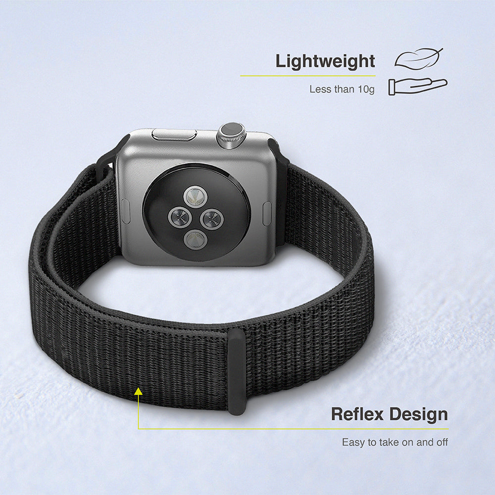 JTLEGEND Grense Sport Watch Band for Apple Watch, Washable Durable Lightweight Easy To Wear Strap