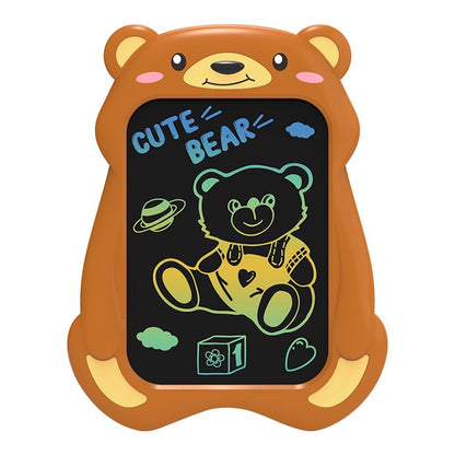 ANANK LCD Pad Arts & Drawing Tablet Gift For Kids Drawing Electronic Writing Board With Stylus Cartoon Bear