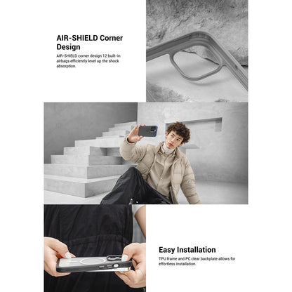 MAGEASY Roam M PC+TPU Protective Case with MagSafe for iPhone 15 Series (2023)