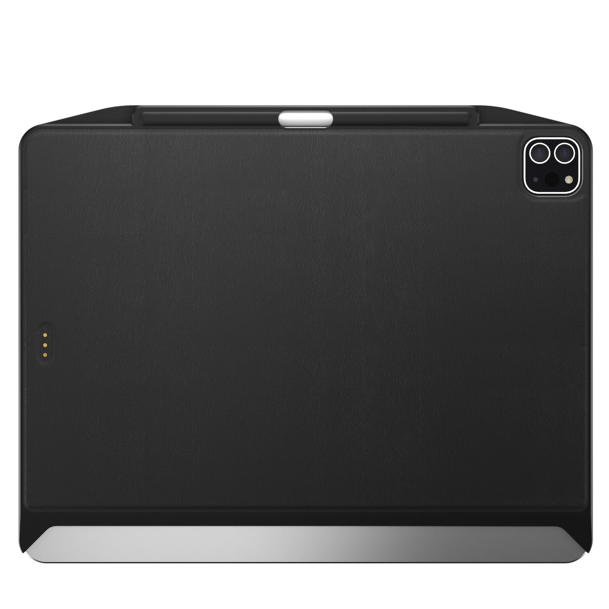 SwitchEasy CoverBuddy Magnetic Case for iPad Pro 12.9" (2022/2021), Leather Black