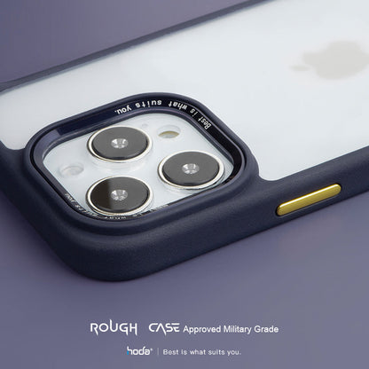 Hoda ROUGH Case for iPhone 14 Pro Max (Dark Blue)