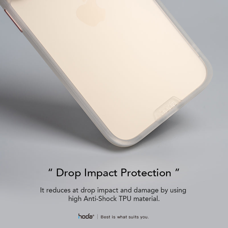 Hoda ROUGH Case for iPhone 14 Pro Max (Dark Blue)