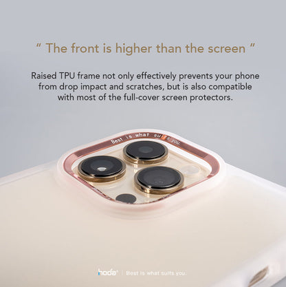 Hoda ROUGH Case for iPhone 14 Pro Max (Dark Blue)