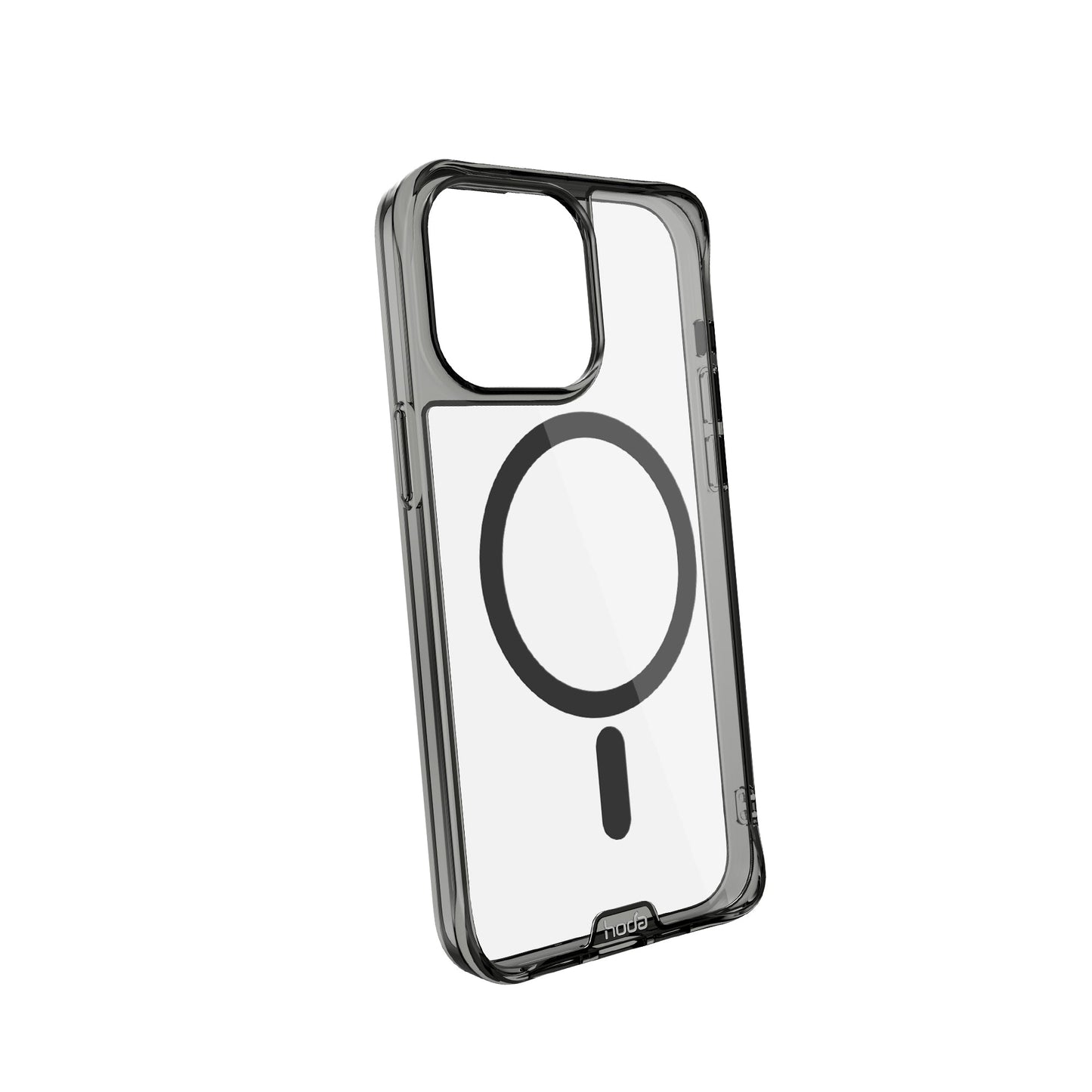 Hoda Crystal Pro Glass Case with MagSafe Military Standard for iPhone 15 Series (2023)