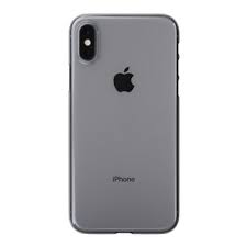 Power Support Air Jacket for iPhone Xs/X 4.7" (2018), Clear Black
