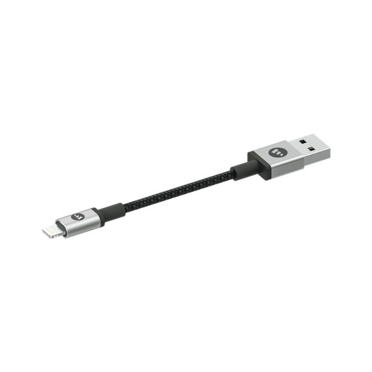 Mophie USB-A Cable with Lightning Connector (9 CM), Black