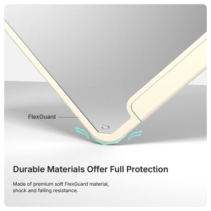JTLEGEND Youth Q.C.A.C. Clear Magnetic Stand Case with Pencil Slot for iPad A16 Chip 11" (2025)/iPad 10th Generation 10.9" (2022)