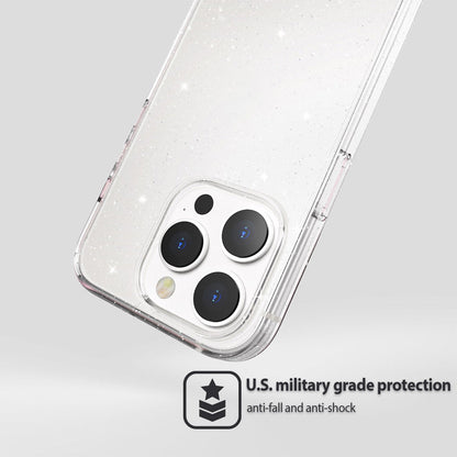 JTLEGEND Glitter Hybrid Cushion Case for iPhone 15 Series (2023)