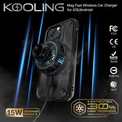 Power Support JTLEGEND Kooling Mag Fast Wireless Car Charger