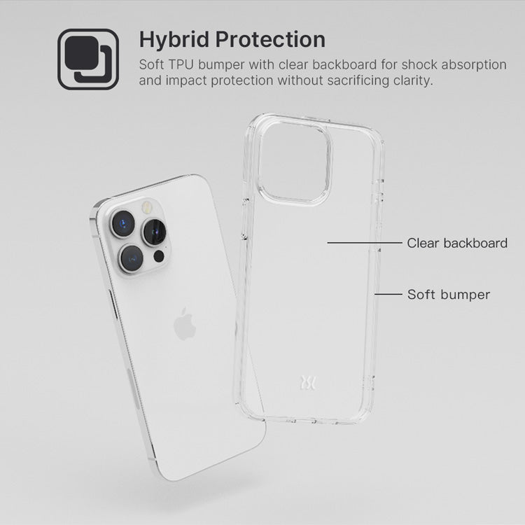 Power Support Air Jacket Shockproof Case for iPhone 15 Pro Max 6.7" (2023) - Clear