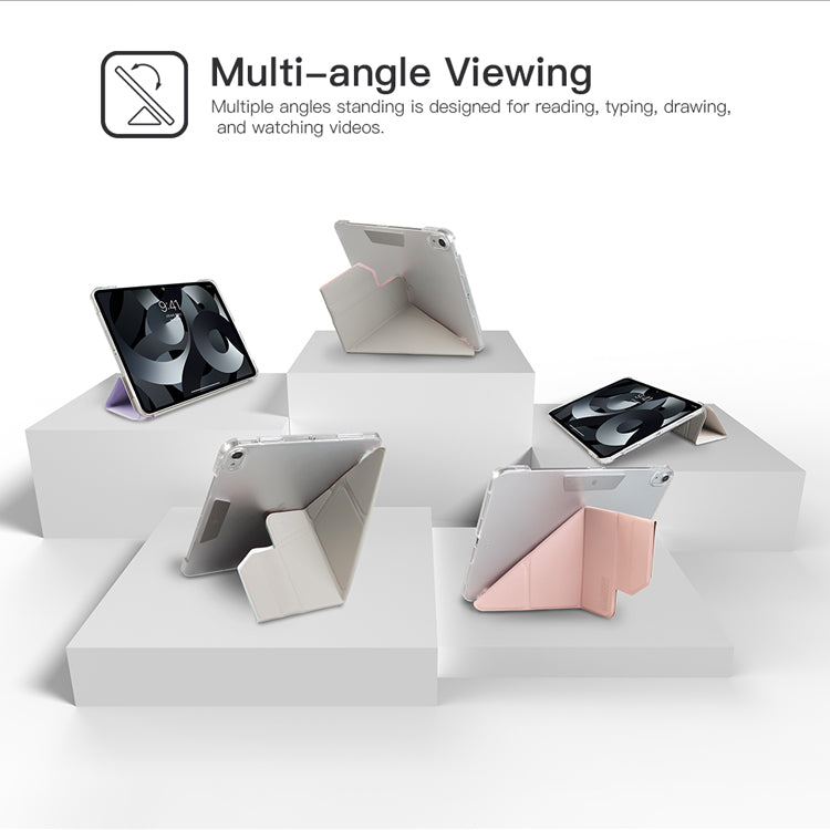 JTLEGEND Ness Pro QCAC Folio Case with Pencil Clip | Pencil Holder&Clip for iPad Air 11" (2024/2025)/iPad Air 10.9" (2022/2020)/iPad Air 13" (2024/2025)/iPad Pro 11" (2024)/iPad Pro 13" (2024)