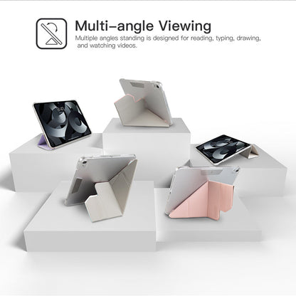 JTLEGEND Ness Pro QCAC Folio Case with Pencil Clip | Pencil Holder&Clip for iPad Air 11" (2024/2025)/iPad Air 10.9" (2022/2020)/iPad Air 13" (2024/2025)/iPad Pro 11" (2024)/iPad Pro 13" (2024)