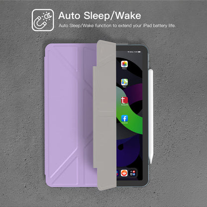 JTLEGEND Ness Pro QCAC Folio Case with Pencil Clip | Pencil Holder&Clip for iPad Air 11" (2024/2025)/iPad Air 10.9" (2022/2020)/iPad Air 13" (2024/2025)/iPad Pro 11" (2024)/iPad Pro 13" (2024)