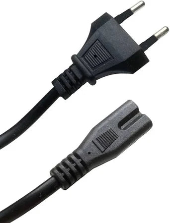 Komass 2 Pin 250V 2.5A Europe Plug Extension Power Cords to IEC C7 Figure 8 Power Cord Cable