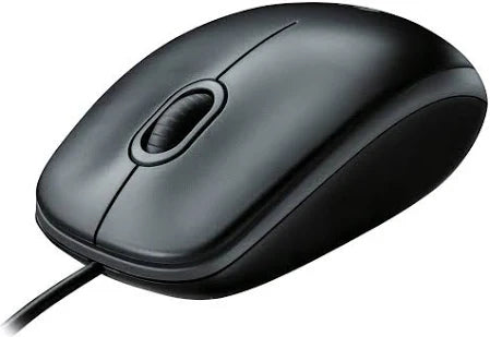Logitech M-U0026 M100 Wired Optical USB Computer Mouse Black/Gray P/N 810-002182