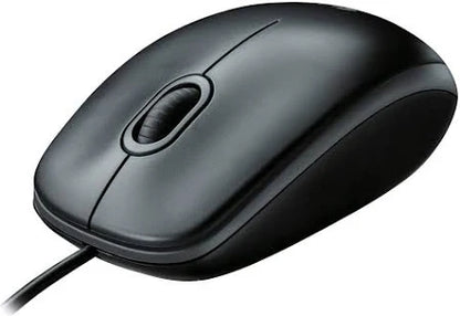 Logitech M-U0026 M100 Wired Optical USB Computer Mouse Black/Gray P/N 810-002182