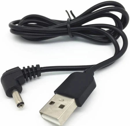 Komass USB A to DC 3.5mm Power Cable 5V Power Supply Charger Adapter 1M