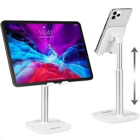 Choetech Smartphone & Tablet Adjustable Stand, White