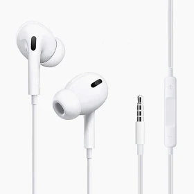 Komass Earpiece 3.5mm Wired Headset/Earphone with Volume Control
