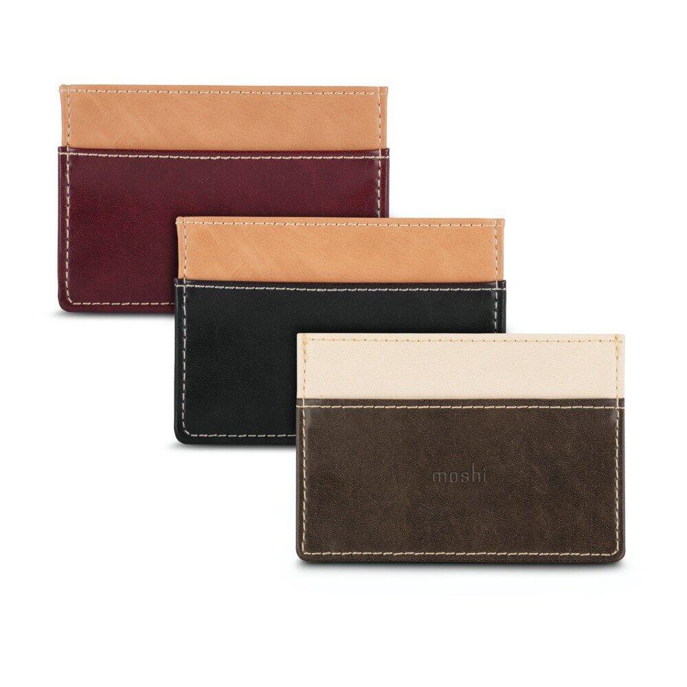 Moshi Card Holder, Brown